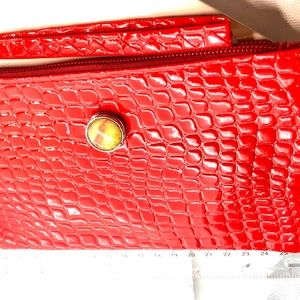 Clutch purse wristlet with Handmade 20mmSnap